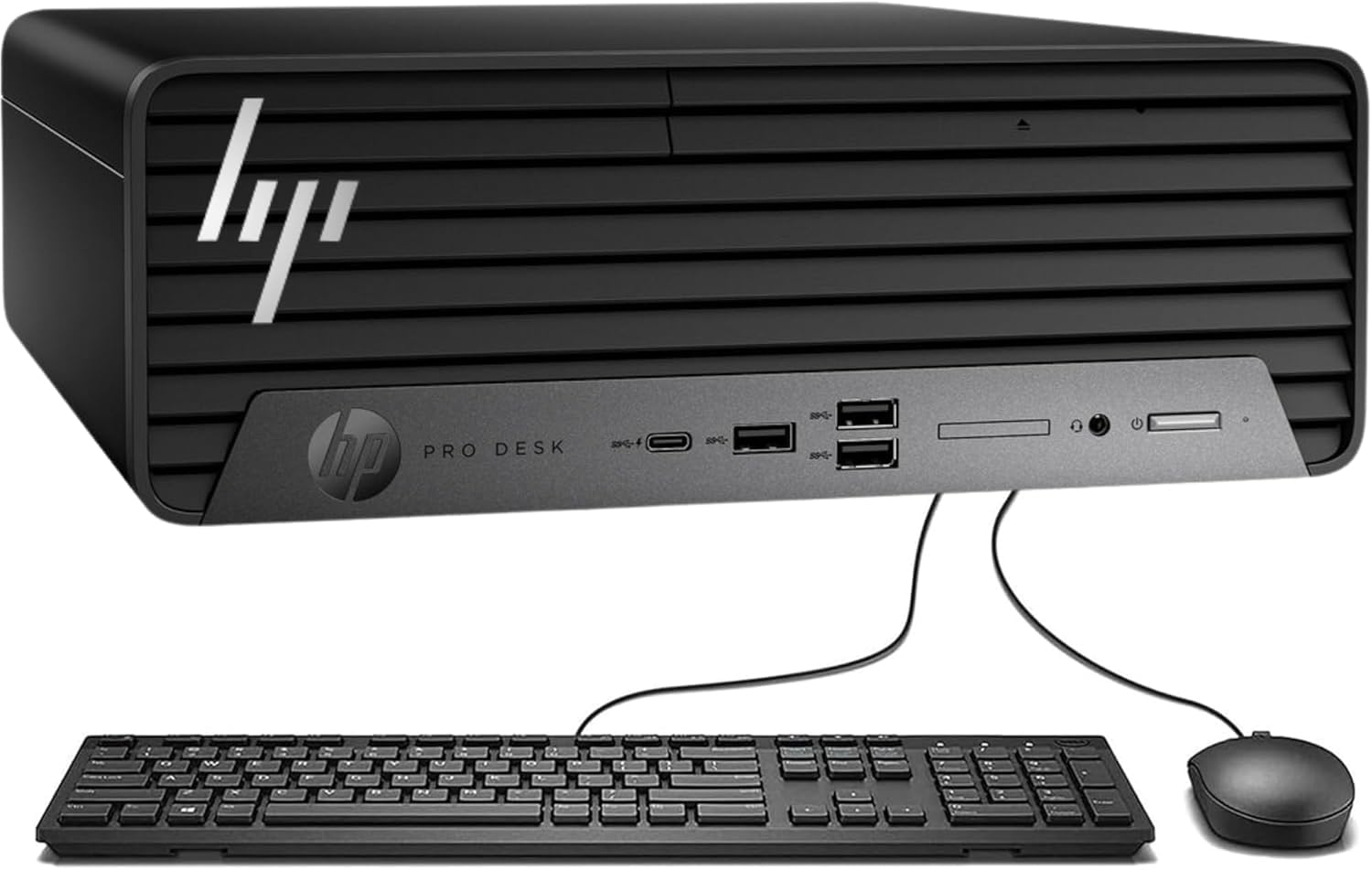 HP ProDesk 400 G9 SFF Desktop Computer, Intel Core i5-12500T, 16 GB RAM, 512 GB SSD, WiFi, Bluetooth, US QWERTY Keyboard, Windows 11 Pro (Generalüberholt)