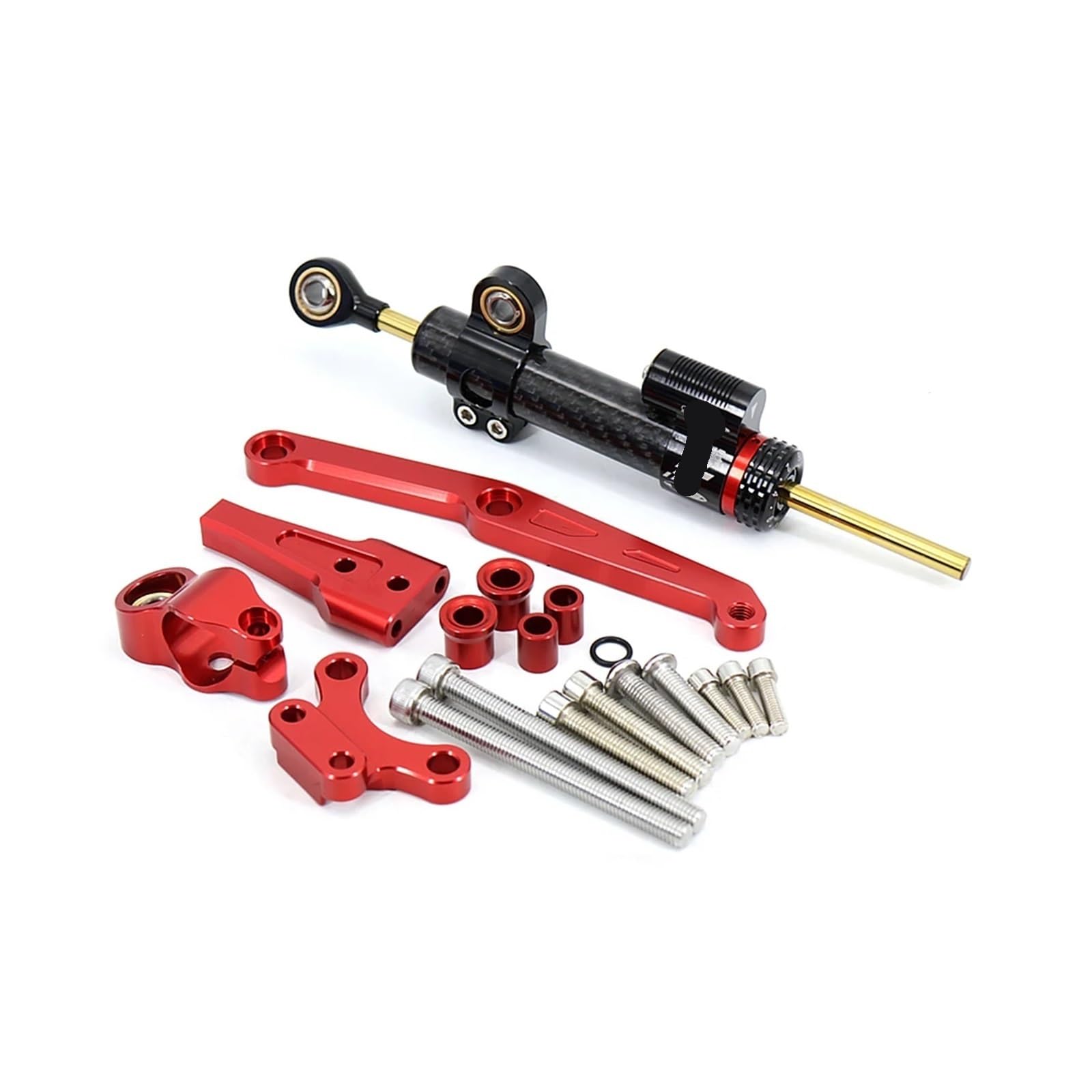 Stabilizers Dampeners Motorcycle Steering Stabilizer Damper Mounting Bracket Kit CB650R CB 650 R CB 650R 2018 2019 2020 2021 Steering Damper Stabilizer (Color : Gg, Size : 1)