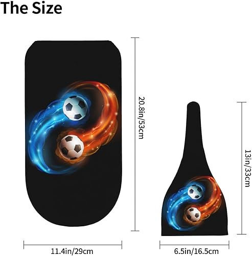 Miniatura 5 de Manta para envolver con pelota de fútbol para recién nacido, con juego de gorro, saco de dormir suave para bebé, elástico y ajustable, mantas de