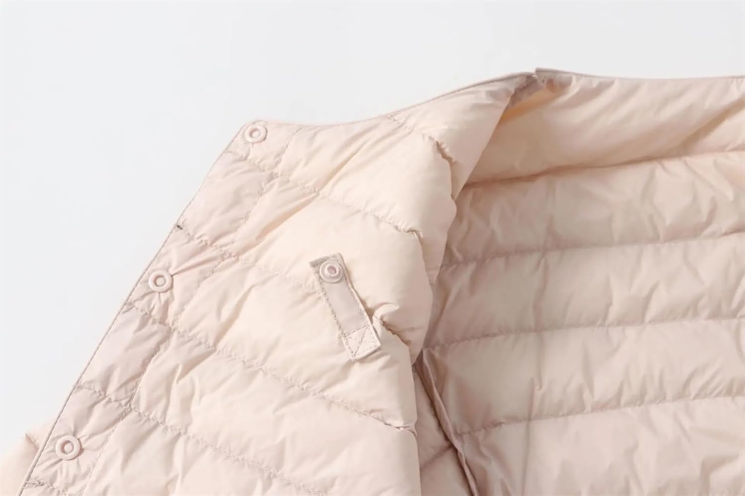 Mnjyihy Women Winter Lightweight White Duck Down Jacket Ladies Single Breasted Loose Warm Midi Long Parkas