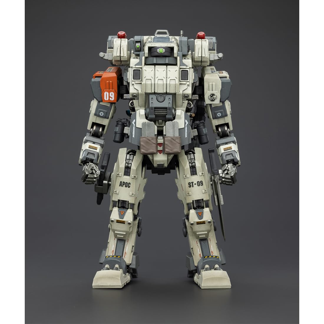 Figurka akcji w skali 1/25, wojskowy model mecha, z całkowicie przegubowymi przegubami i zdejmowanymi, realistycznymi akcesoriami do ekspozycji biurka, budowania scen, entuzjastów