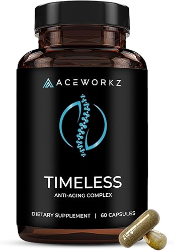 Timeless - Suplemento NAD+ con BioPerine para una mayor absorción - Apoya el antienvejecimiento, la longevidad, la energía celular - ribósido de