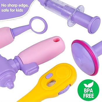 Amazon.com: GINMIC Doctor Kit for 3-5, 22 Pieces Pretend Play