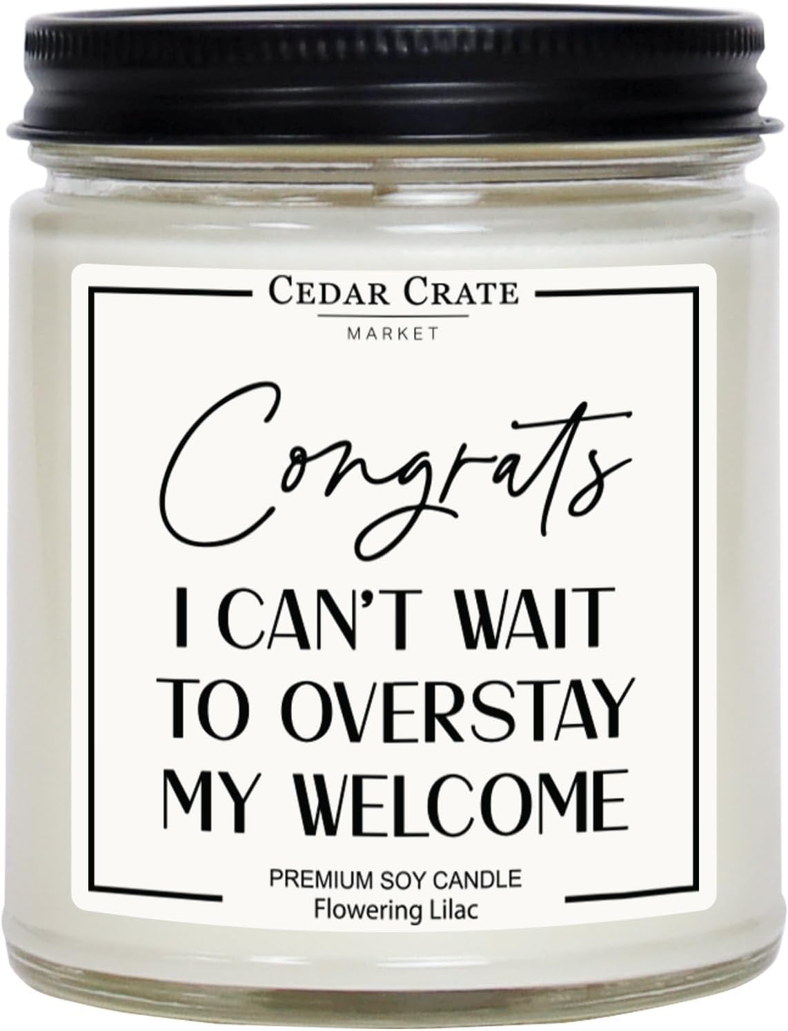 Funny Scented Candle, House Warming Gifts New Home, Housewarming Gifts for Women, Men, Couple, New Homeowner - First Apartment Essentials - Closing Presents - Made in USA