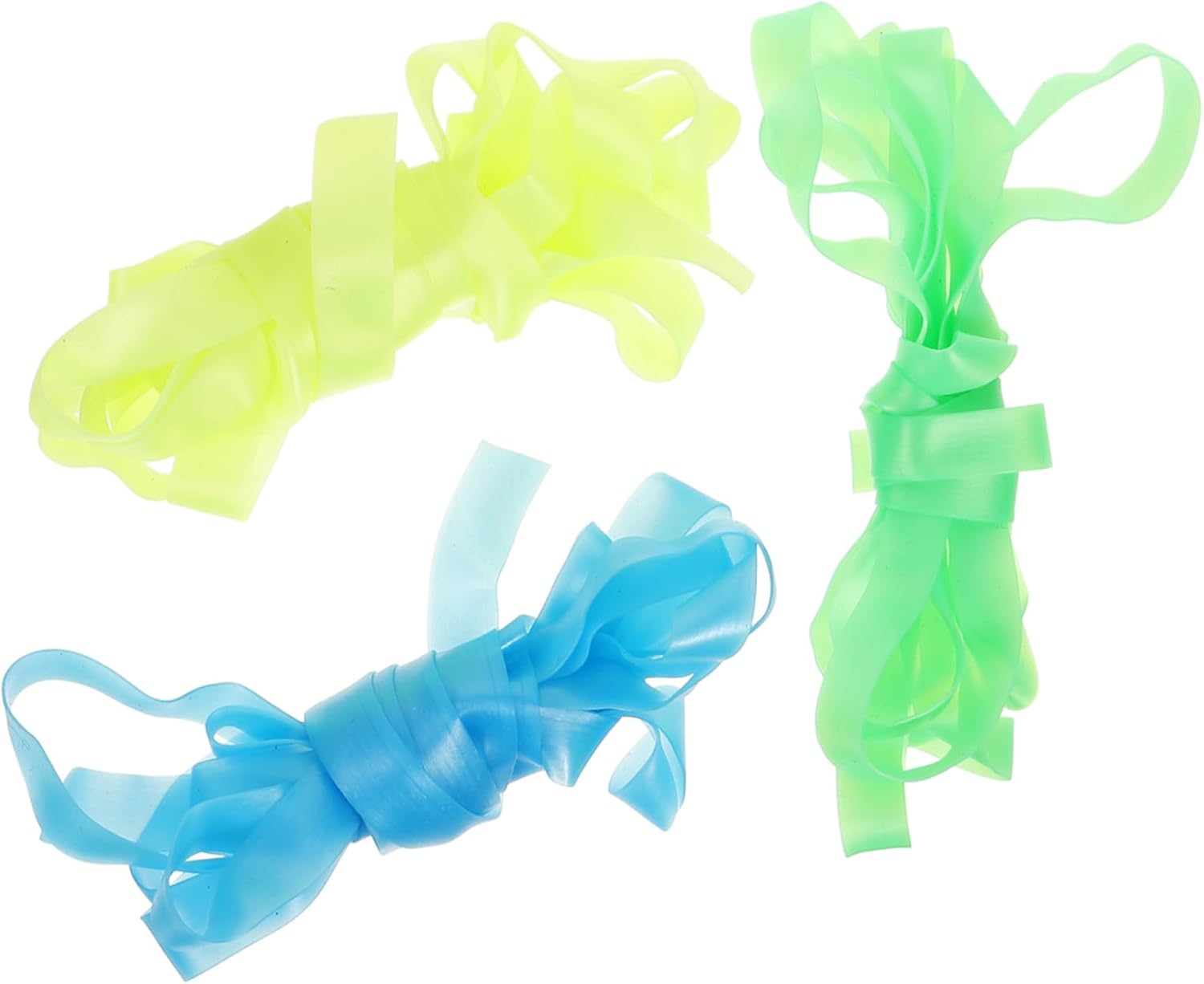 HEMOTON Outdoor Elastic Skipping Rope for Boys and Rubber Band Jump Rope for School and Home Play Comfortable Texture Exercise and Training Fun Gift Random Color