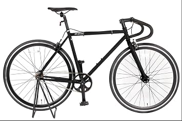 Fixed Gear Bike PISTO Chromoly Frame, Durability, 700C, Lightweight, Road Bicycle, Simple, Fixed Gear Free Gear Free Conversion, Brake Included