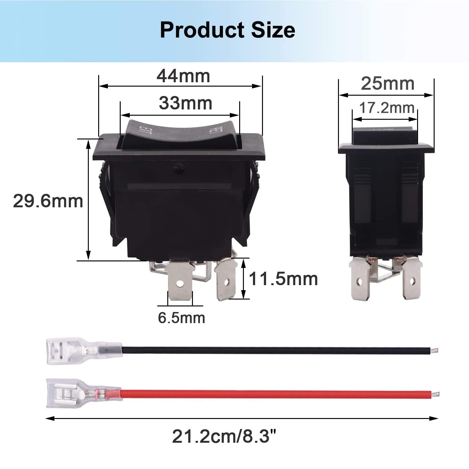 Amazon.co.jp: TWTADE RV 極性 フォワードリバースパワー