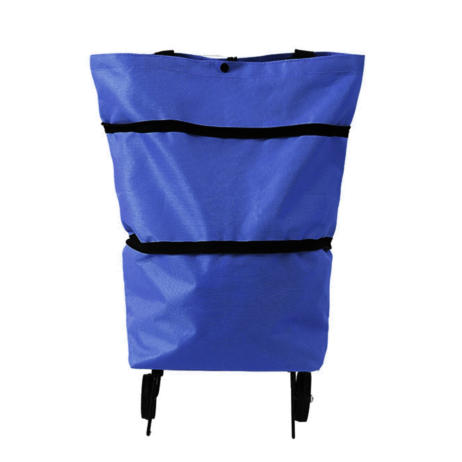 Whoasyst Pull Cart Trolley Bag on Multipurpose Organizer Household for Fruit Strawberries Food Collection Supplies Sturdy Pull-along Cart