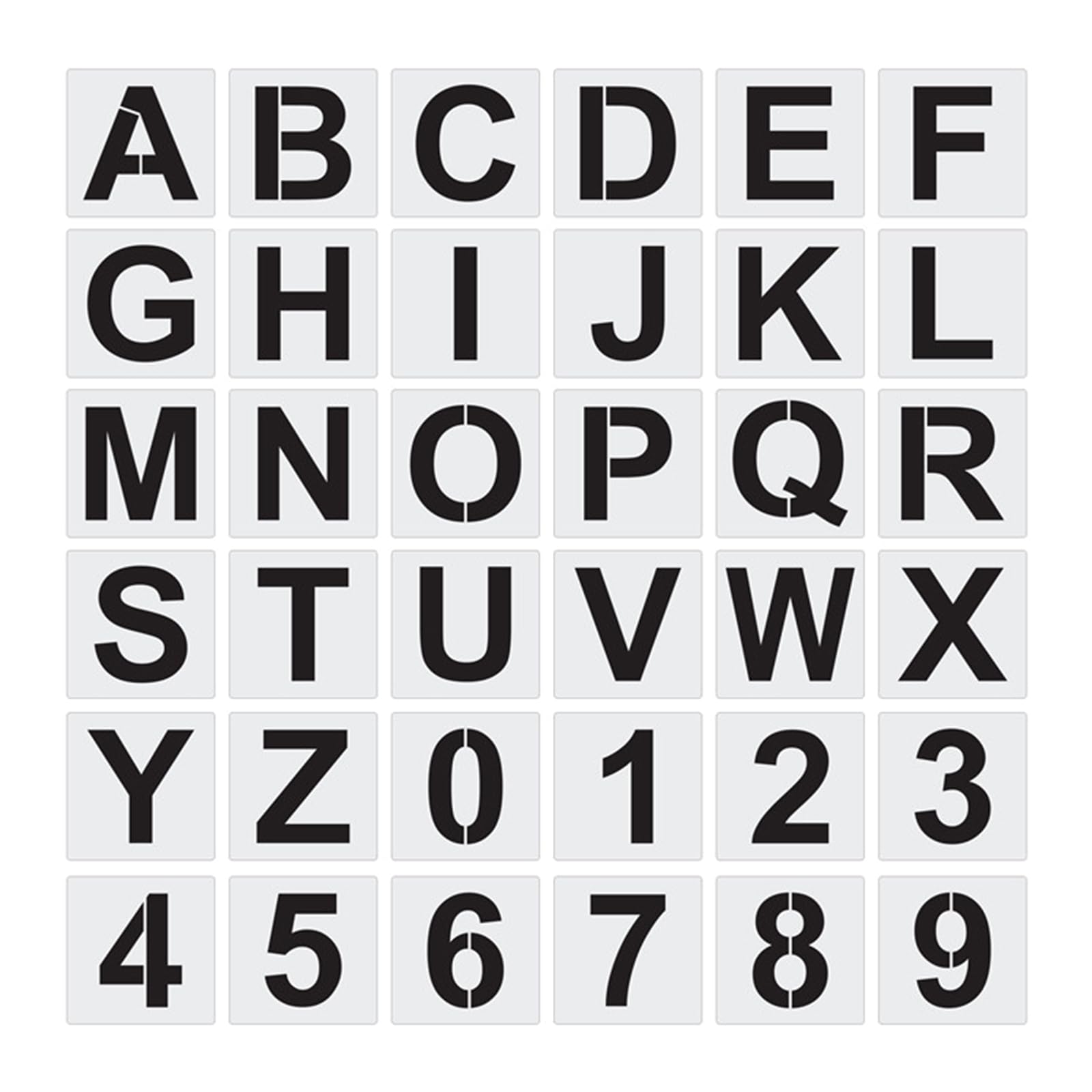 266 Stück Buchstaben & Zahlen Set – Schwarz-weiße Kreidetafel-Ausschnitte Mit Klebepunkten Für Pinnwand & Deko