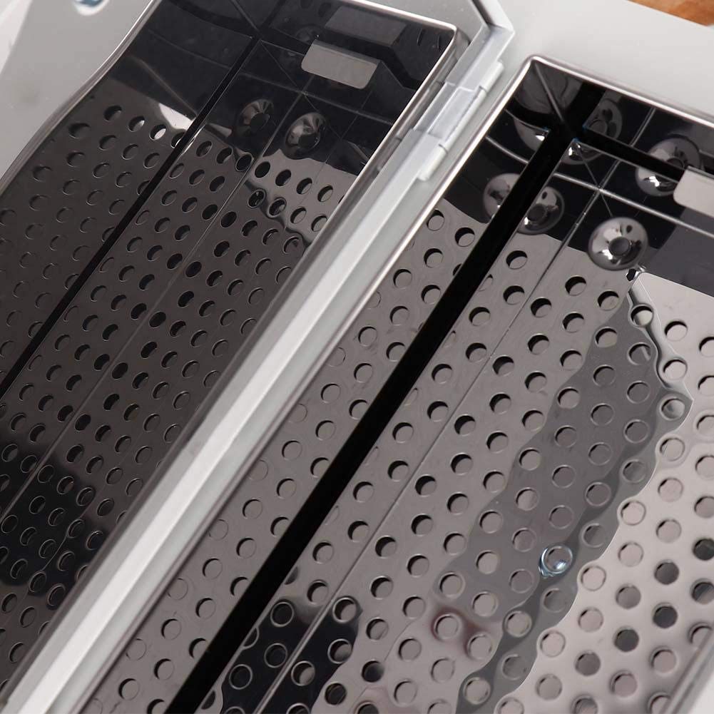 Esterilizador de calor Autoclave con temporizador Herramienta Esterilizador de Alta Temperatura con Tanque de Acero Inoxidable Extraíble para salón de belleza salón de peluquería estudio y casa