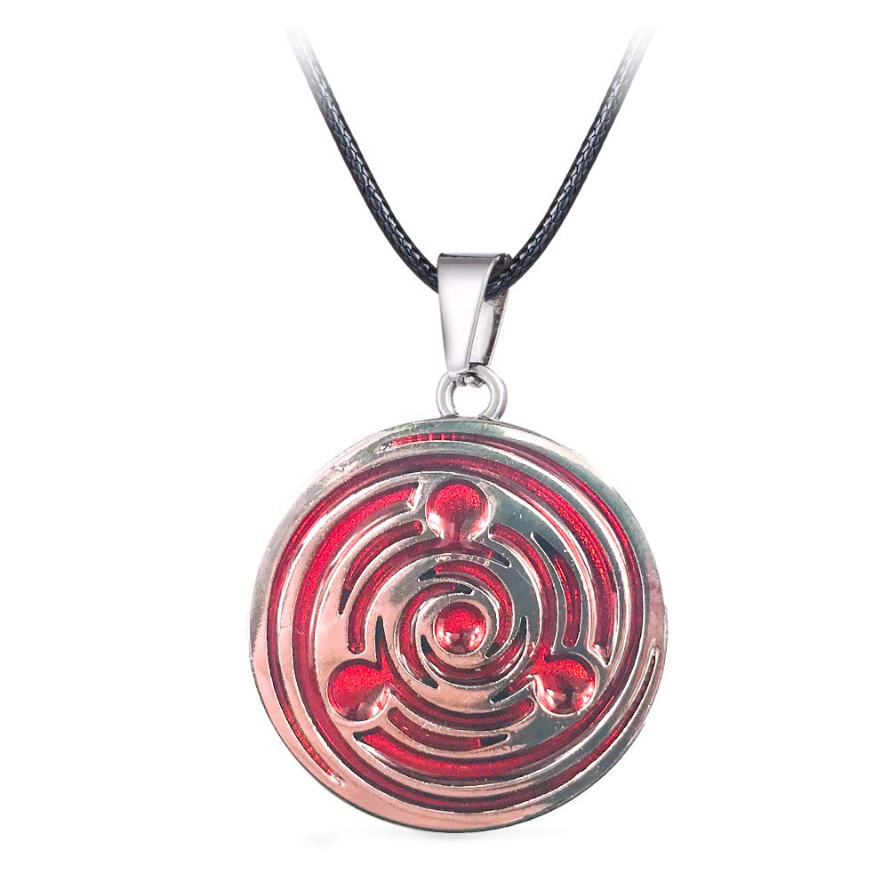 BrdwnUnisex Cosplay Zhu Lu Die Ming Ren Kunai Cloud Necklace