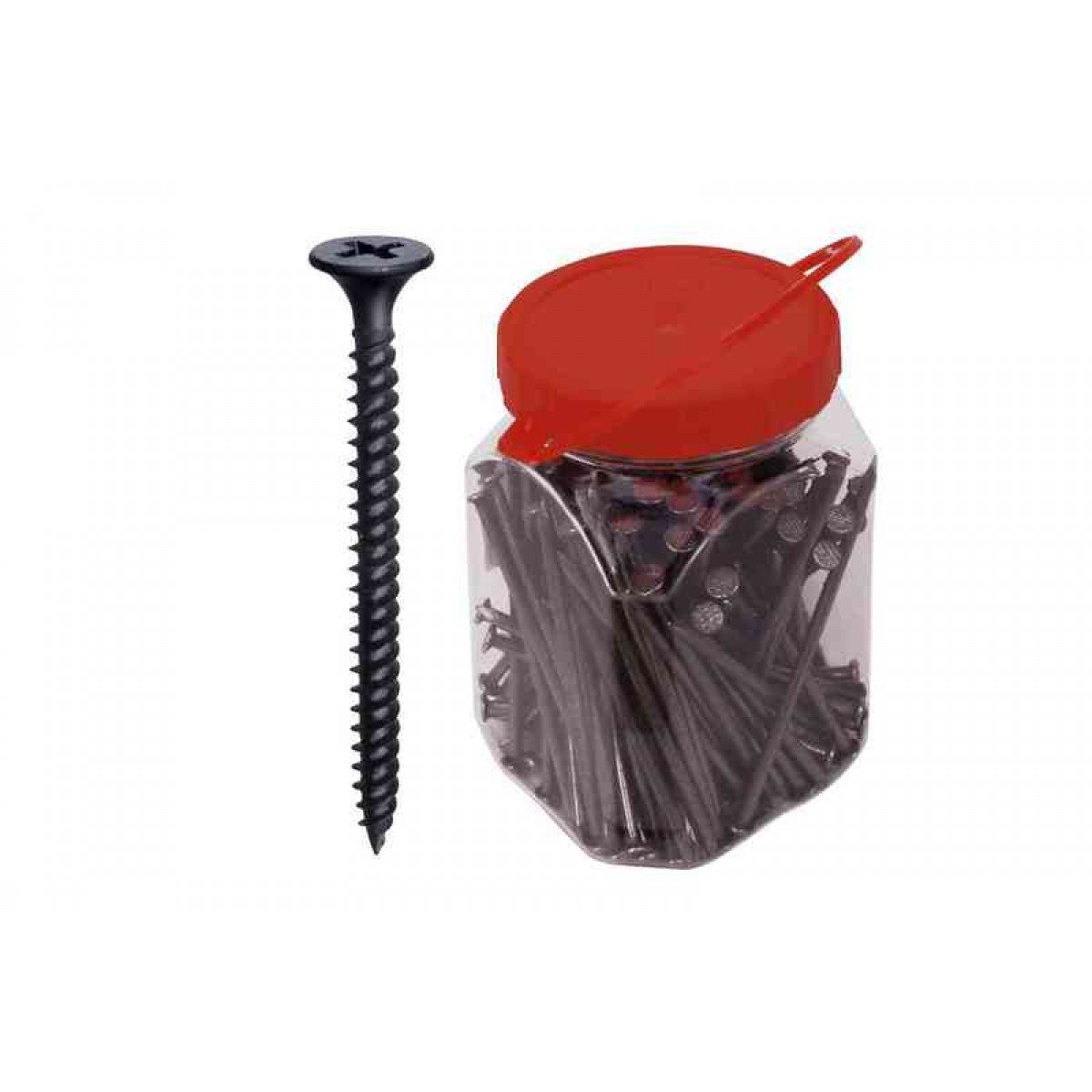 Max-power b3163925 Tornillos para yeso de cubo 3,9 x 25, 1500 unidades), Azul