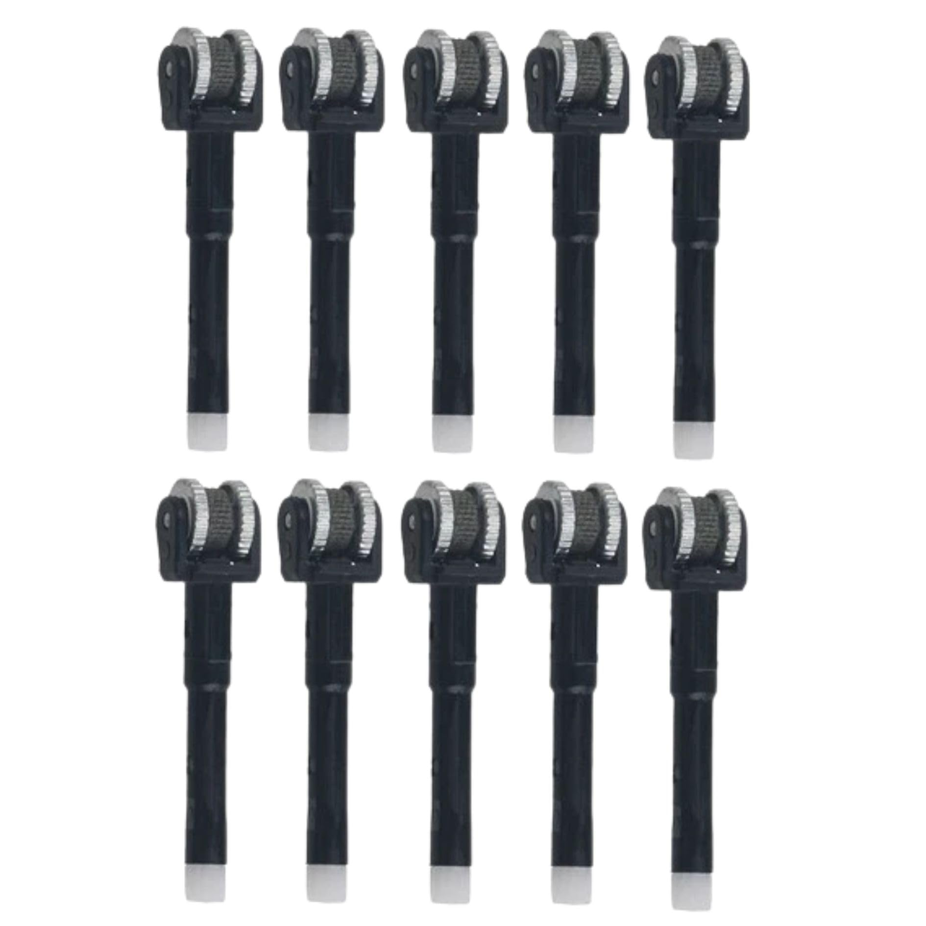 10 Pack Flint Clipper Lighter Mechanism Smoking Replacement Wheel Stem Flints Standard Size Barrel Lighter Barrel and Flint Refill