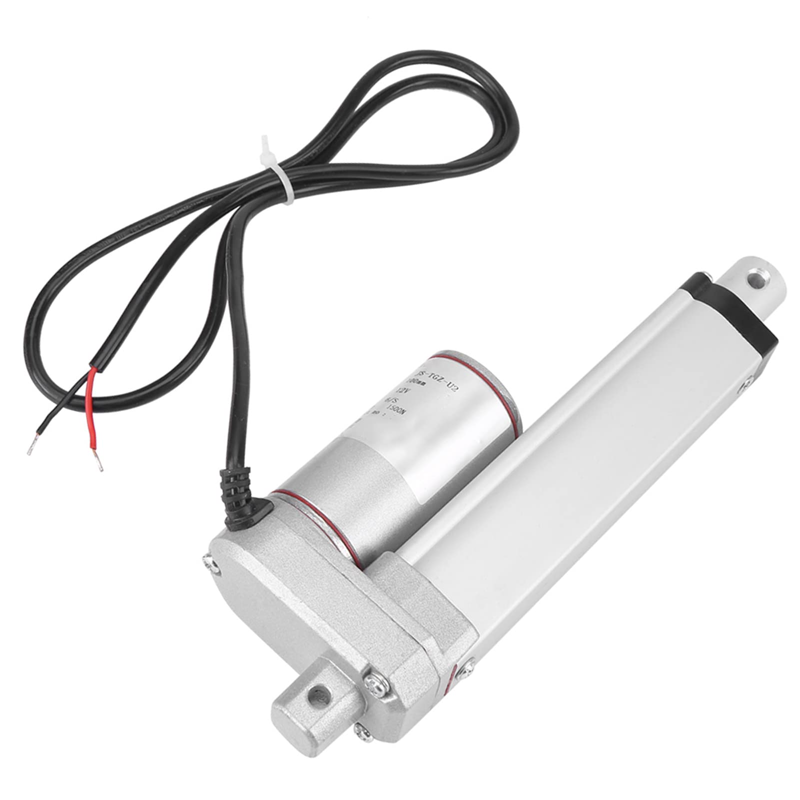 Aramox Siłownik Liniowy DC 12 V 140 Kg Maksymalne Podniesienie 5 Długości Skoku Wbudowany Przełącznik Skoku do Przemysłu Motoryzacyjnego (100 mm)