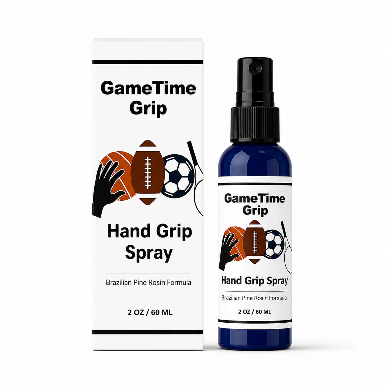 Sportowy spray do chwytania dłoni, zwiększona wydajność, maksymalizuje kontrolę i poprawia przyczepność, dla sportowców: Pickleball, piłka nożna, tenis, koszykówka, baseball, golf, taniec polo