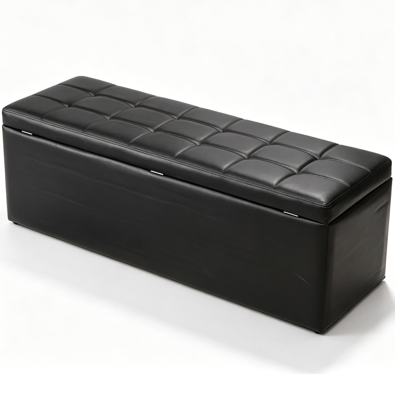 Panca da Ufficio, Design con Contenitore in Pelle PU