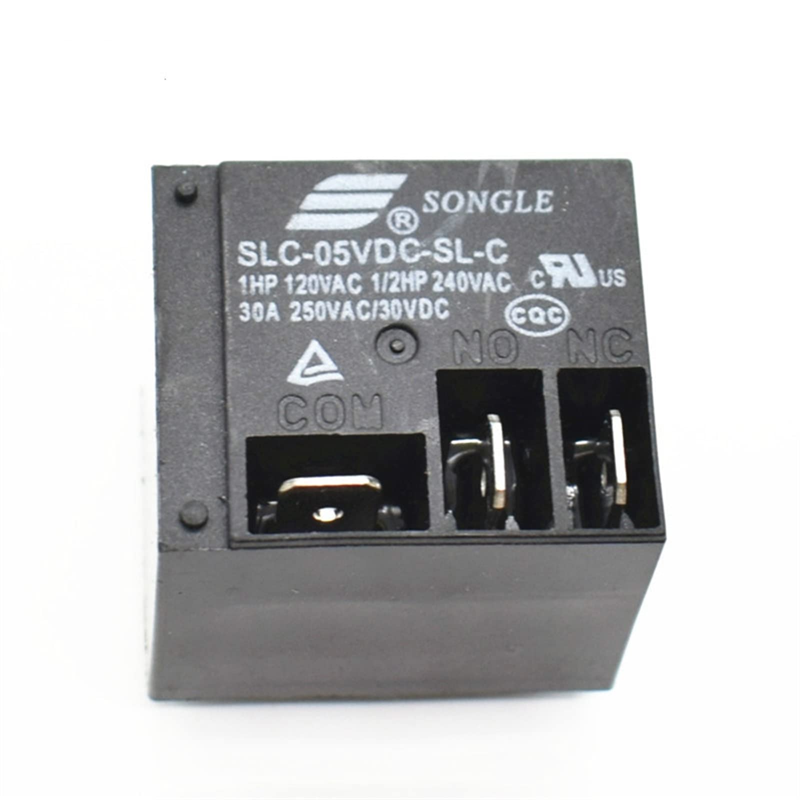 GJZIFGFWQ 1pcs Power Relays SLC-05VDC-SL-C 5V 30A T91 HF2100 A Set of conversions 5PIN Relay