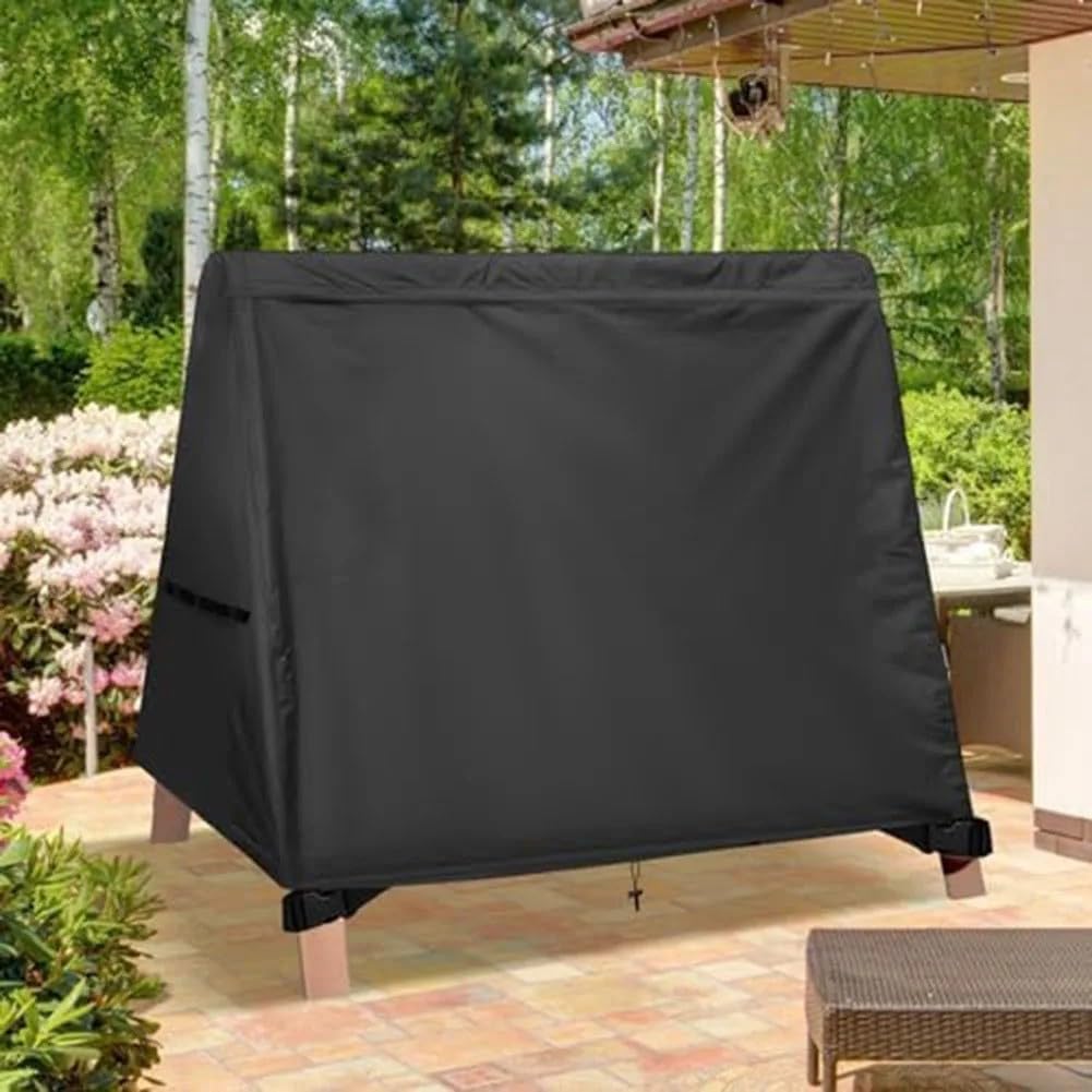 420D Oxford Gartenmöbel Abdeckung für reißverschluss 420D Oxford | 3-Sitzer Passform, 72x55x67 Zoll, wetterfestes Design, Schutz vor Regen und UV, langlebiges Material