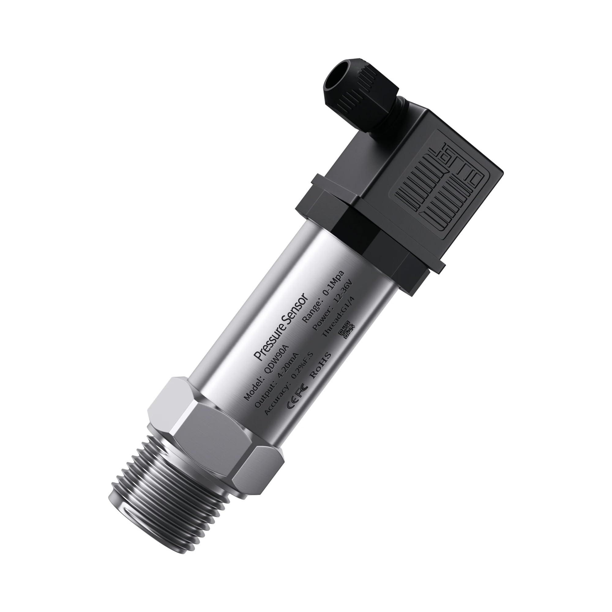 Transmisor de presión hidrostática RS485 de 0-10 Bar, 0-16 Bar y 0-20 Bar a 4-20 mA; Sensor de presión de Salida de 0-10 V, 0-5 V, 1-5 V, 0,5-4,5 V y 0-3,3 V.(0-5v)