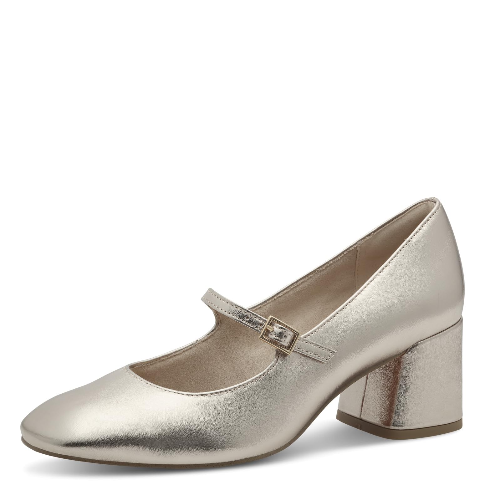 MARCO TOZZI Women's 2-22449-44 Pumps, Platinum, 39 EU, Platinum, 7 UK