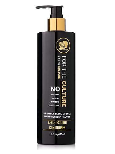 Twist It Up Acondicionador de cabello rizado con 20 ingredientes naturales, acondicionador sin sulfato para cabello rizado o cabello afro