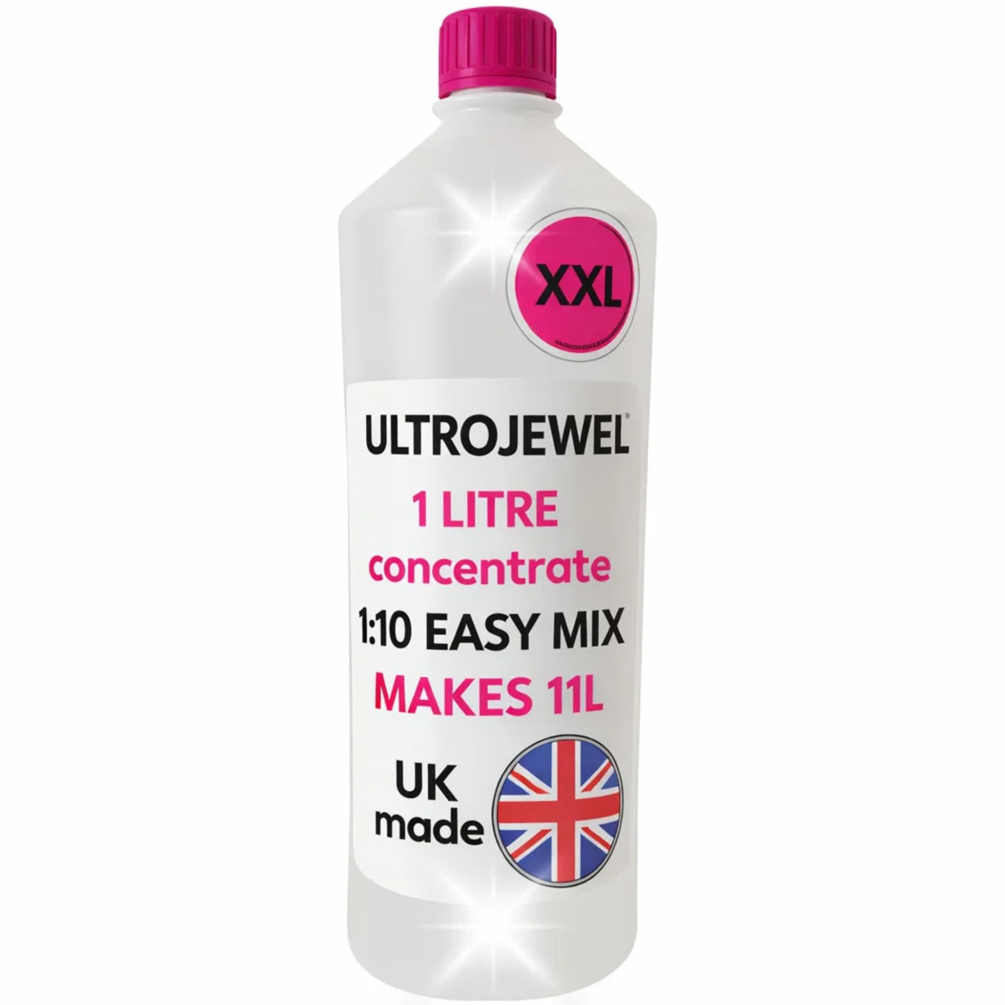 Ultrasonic Jewellery Cleaner - Professional Jewellery Cleaning Solution for Gold, Silver, Watches & Glasses - Ultrasonic Cleaning Fluid, Made in Britain