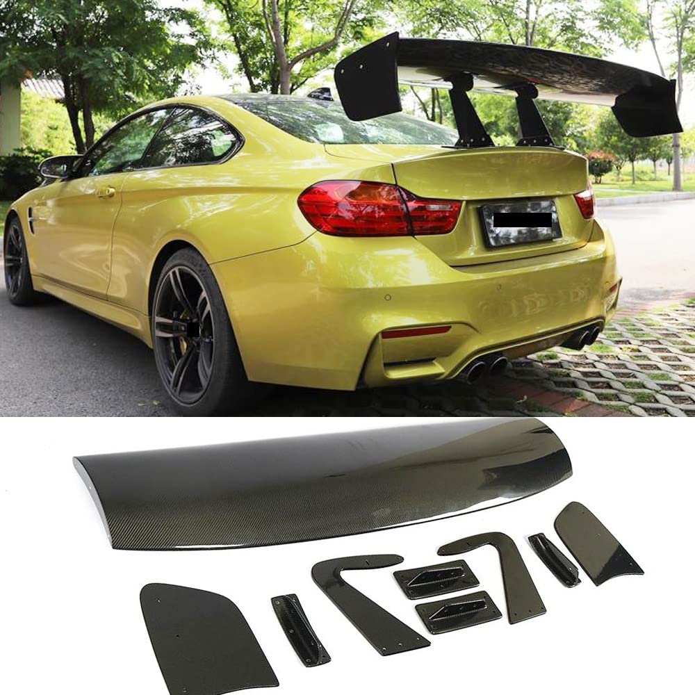Dla Forda Dla Mustanga Samochodu Big Barb Tylny Spoiler Bagażnika Boot Lip Tylne Skrzydło Akcesoria Do Stylizacji Samochodów Z Włókna Węglowego/FRP(Carbon Fiber)