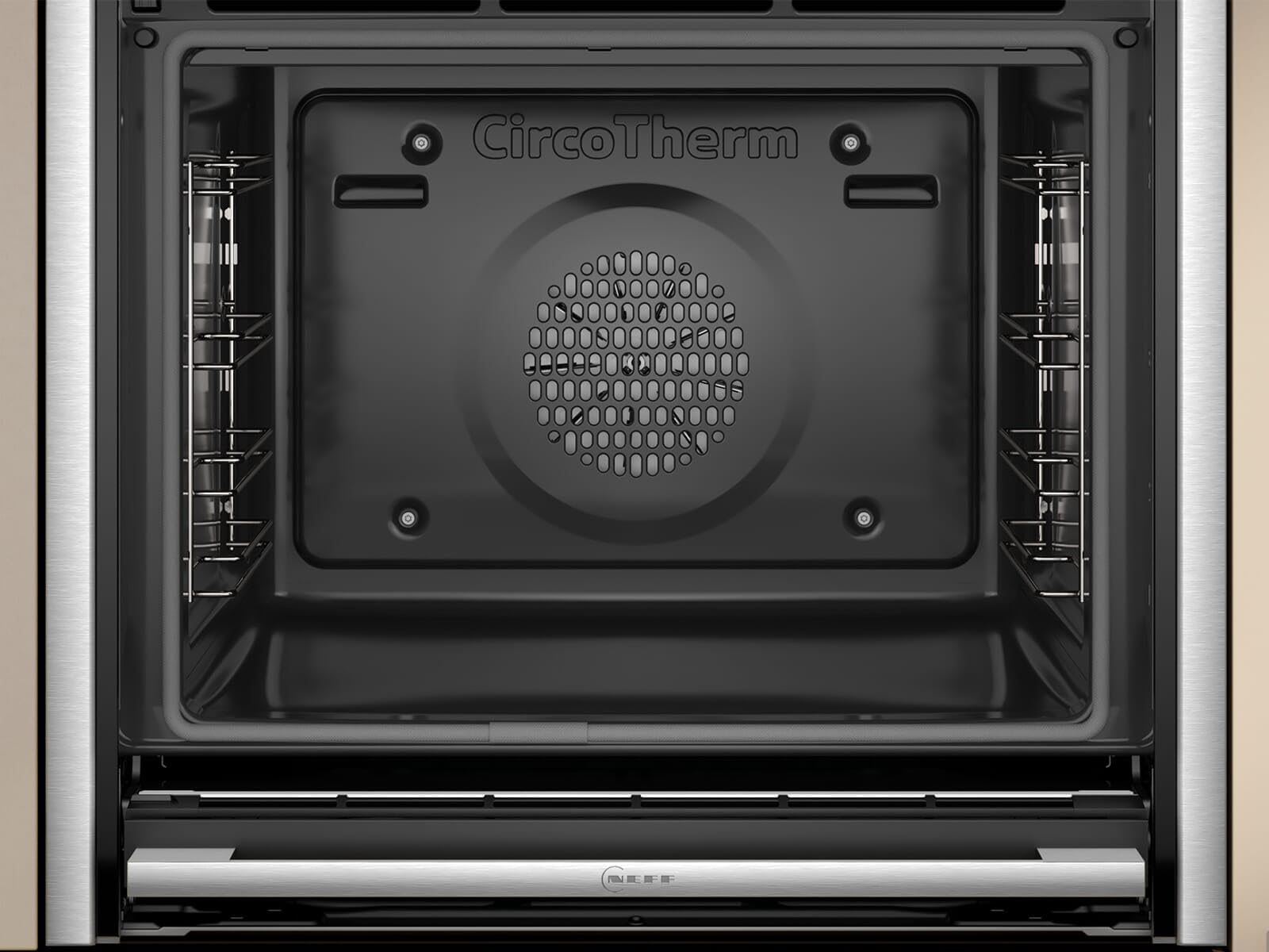 Neff CircoTerm, Slide and Hide B64CS71N0, N90, 60 x 60 cm, Stainless Steel, Full Touch TFT Colour and Graphics Display, Pyrolysis, Home Connect, Soft Opening and Soft Close