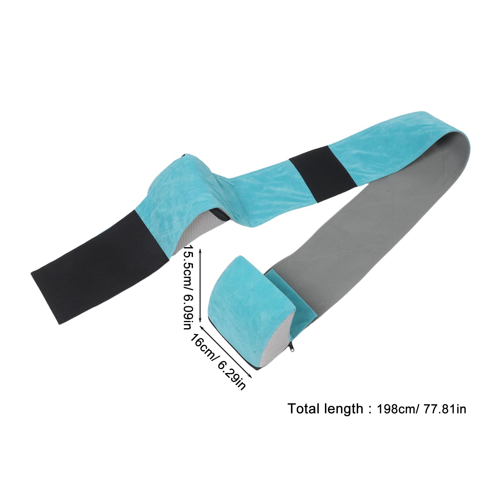 Cojín de Apoyo Lateral para Silla de Ruedas, Respaldo Lumbar | Antideslizante, Tela Esponja, Ajuste Flexible, Uso en Casa y Centros Médicos