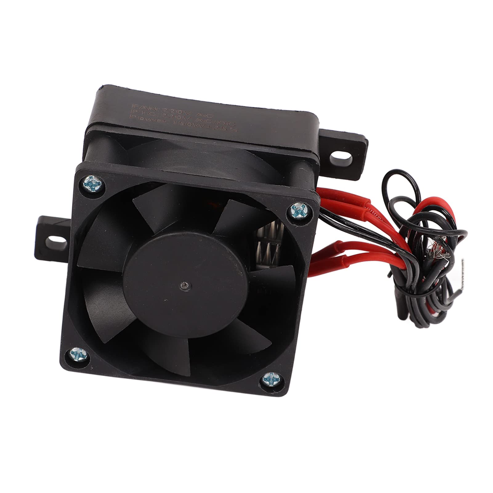 Calentador PTC, Mini Calentador de Aire para Coche, Accesorios de Ventilador de Calentador de Aire de Temperatura Constante, para Espacio Pequeño, 150W AC220V