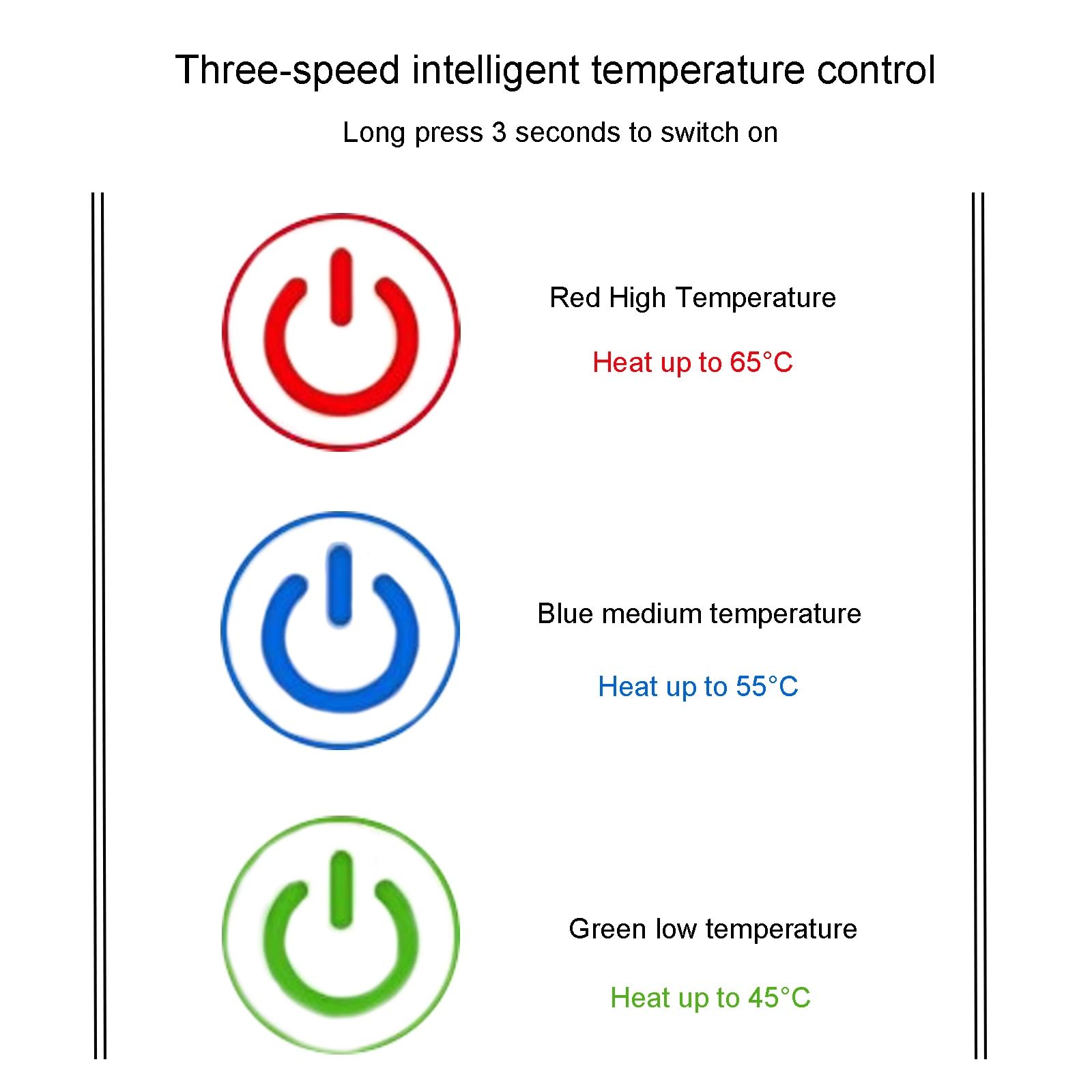 Biancheria Intima Riscaldata, Set Di Biancheria Intima Riscaldata Invernale Controllo Intelligente Del Riscaldamento Tramite APP Biancheria Intima Ricaricabile Tramite USB Temperatura Regolabile (per