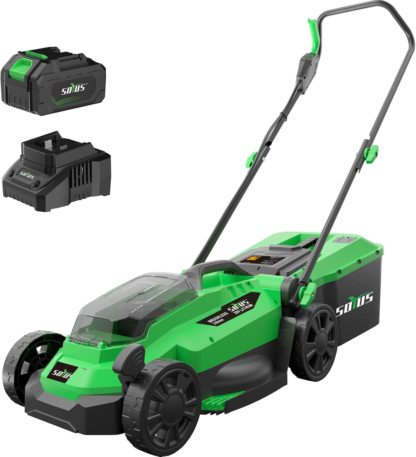 SOYUS Electric Lawn Mower Cordless