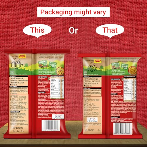 Image of MAGGI 2-Minute Special Masala Instant Noodles,70g /75g (weight may vary)