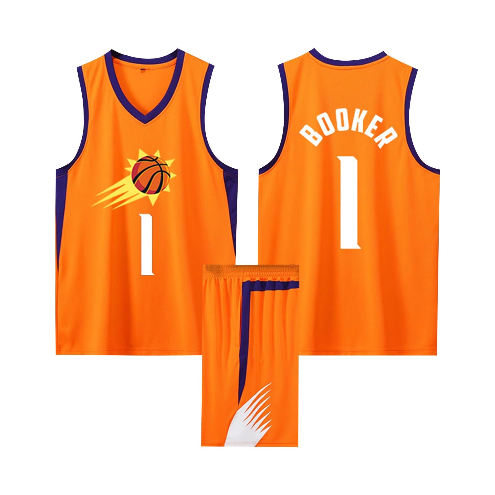 2-Piece Basketball Jersey Set 2024, Basketball Sleeveless Suit Kids/Adult, Basketball Jersey and Shorts Kids/Adult, Multi-Size Basketball Jersey Kids/Adult
