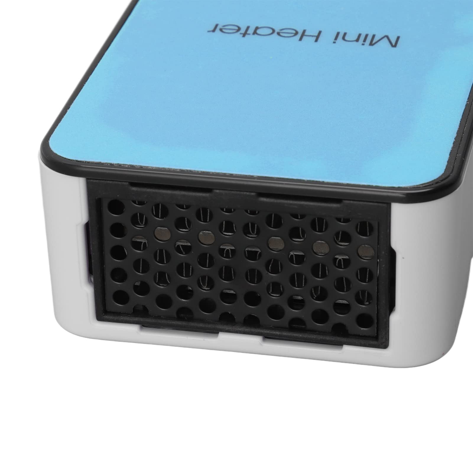 Mini Riscaldatore, Riscaldatore Portatile Miniwatt a Riscaldamento Rapido Blu Facile da Trasportare per Auto (Spina UE 220V)