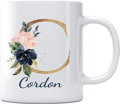 Coffee Mug with Last Name Cordon Gifts Ideas Have a Nice Day Funny Coffee Mug Gift Family Name Best Friend Novelty Coffee cup 11oz White