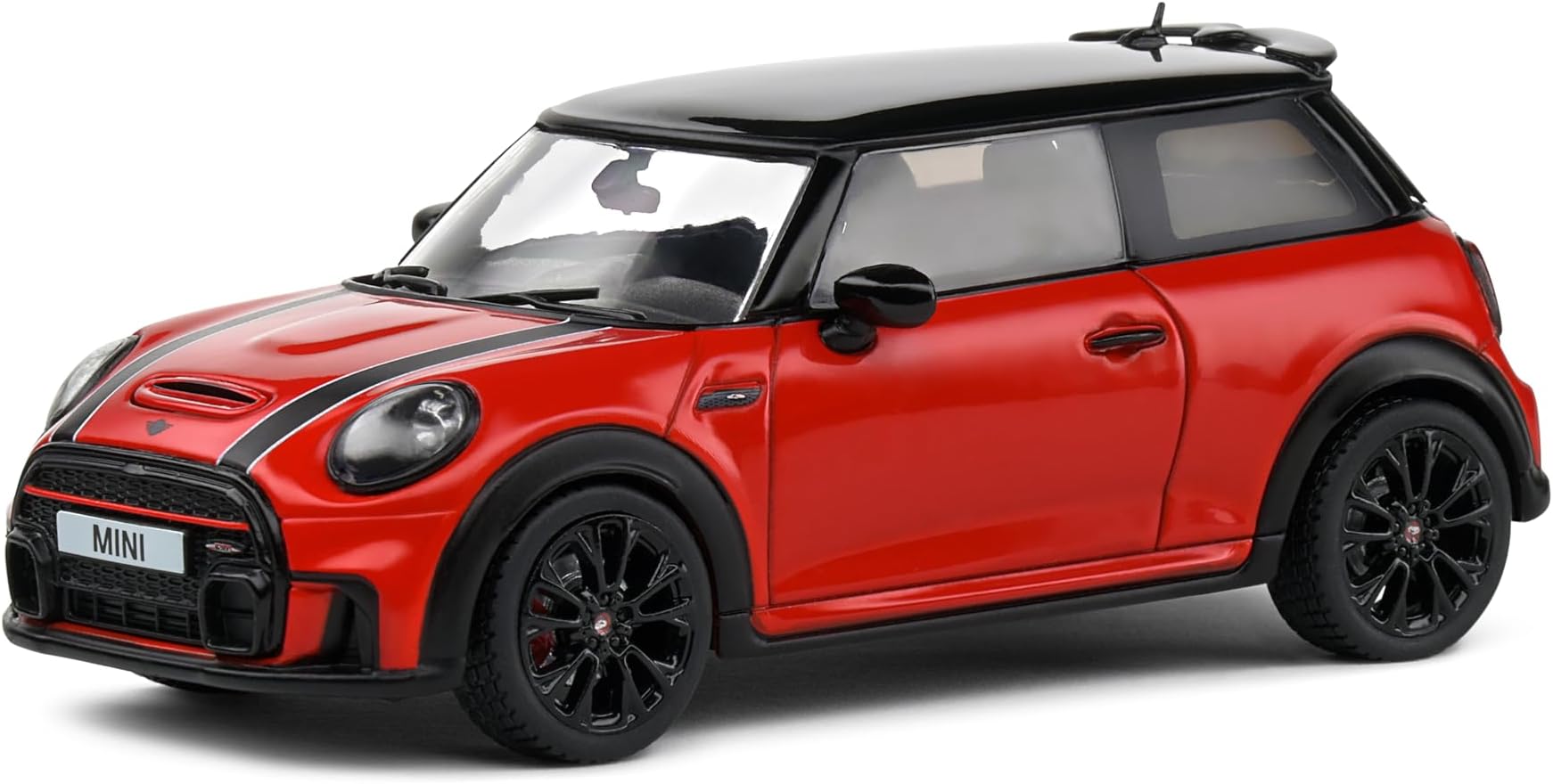 1:43 Mini Cooper John Works 2023 Red