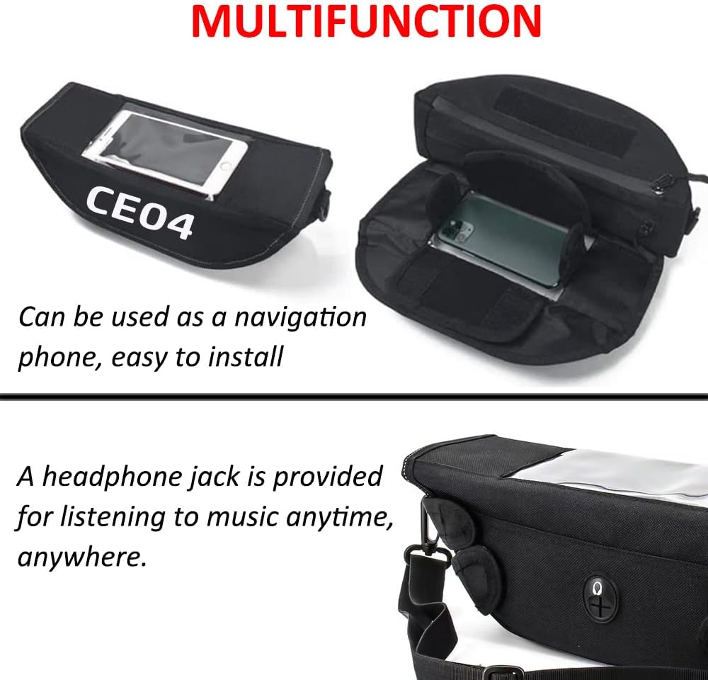 FOR CE04 ce04 2025 2024 2023 2022 accessories new handlebar bag motorcycle waterproof bag storage handlebar bag travel tool bag portable storage tool waterproof bag