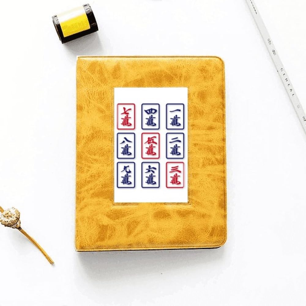 no/no Kaleidoscope Mahjong Art Deco Fashion Photo Album Family Wedding Picture 4x6