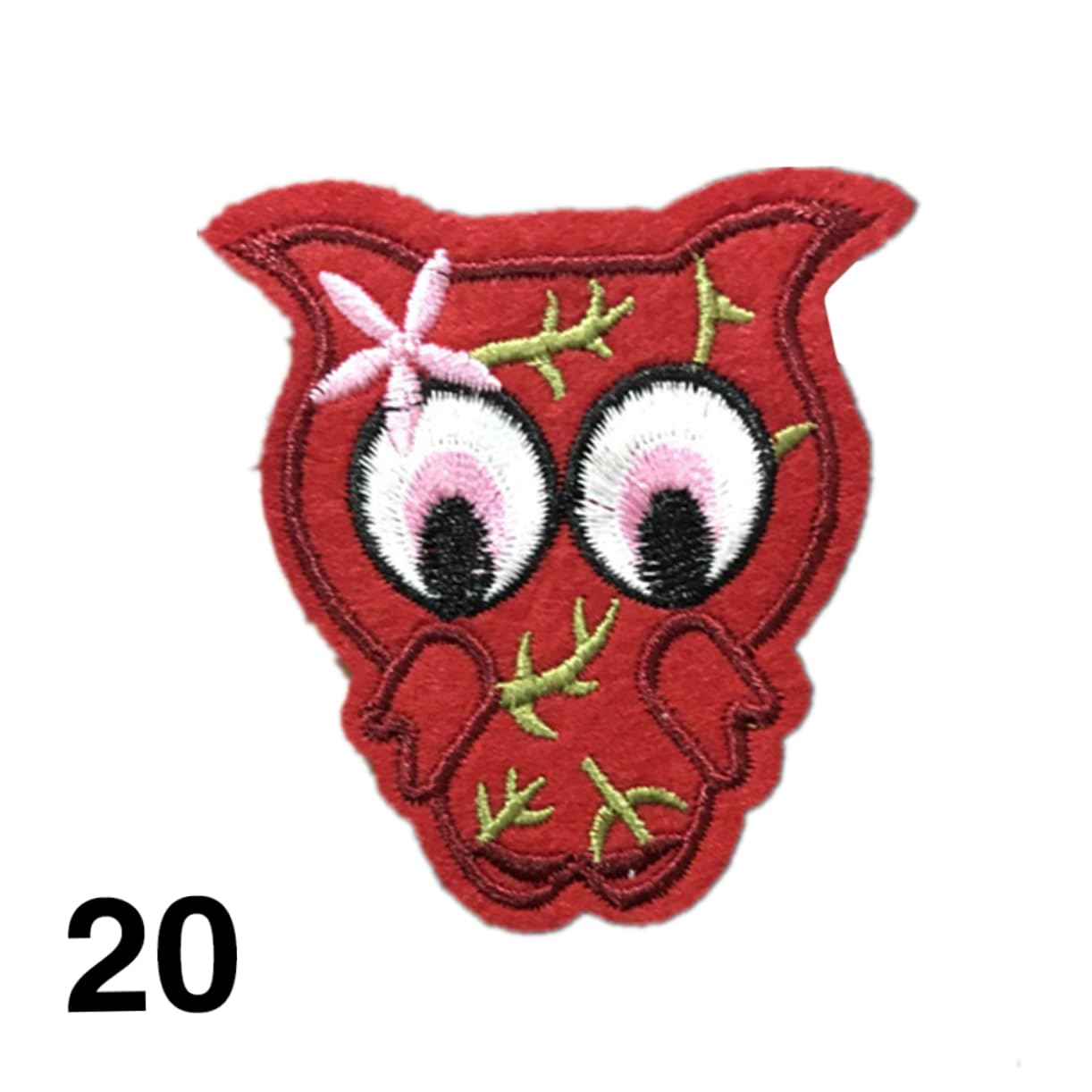 LALAFINA 72 Pz toppe da cucire camicia jeans patch moda adesivi arredamento applicazioni da cucire da ricamo abbigliamento etichetta Capitolo ricamato decorare applique