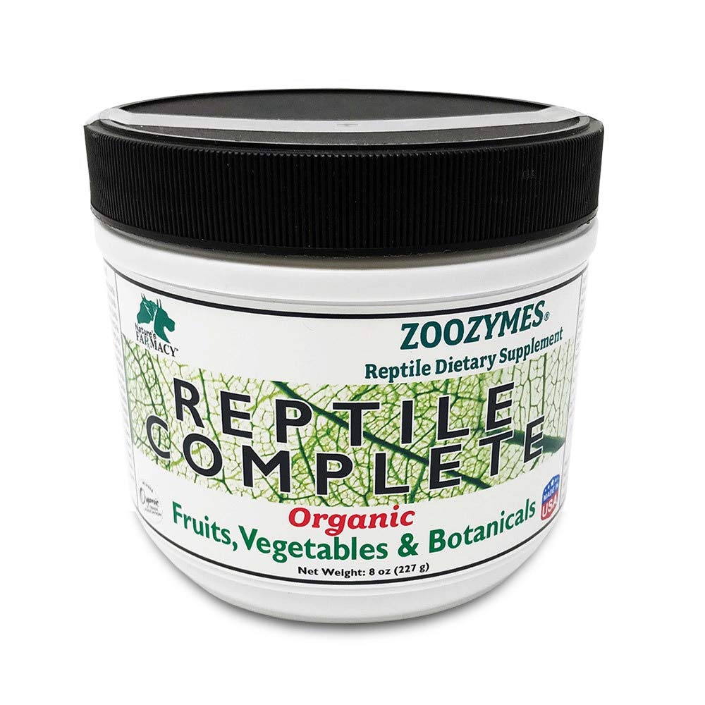 Reptile organic complete Mix of 22 Fruit and Vegetable Organic Powders for Diet and Added Nutrient Value