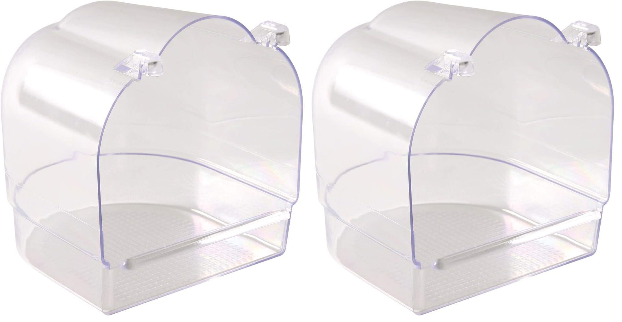 Trixie Baignoire couverte pour oiseaux Forme semi-circulaire - 14 × 15 × 15 cm - 4