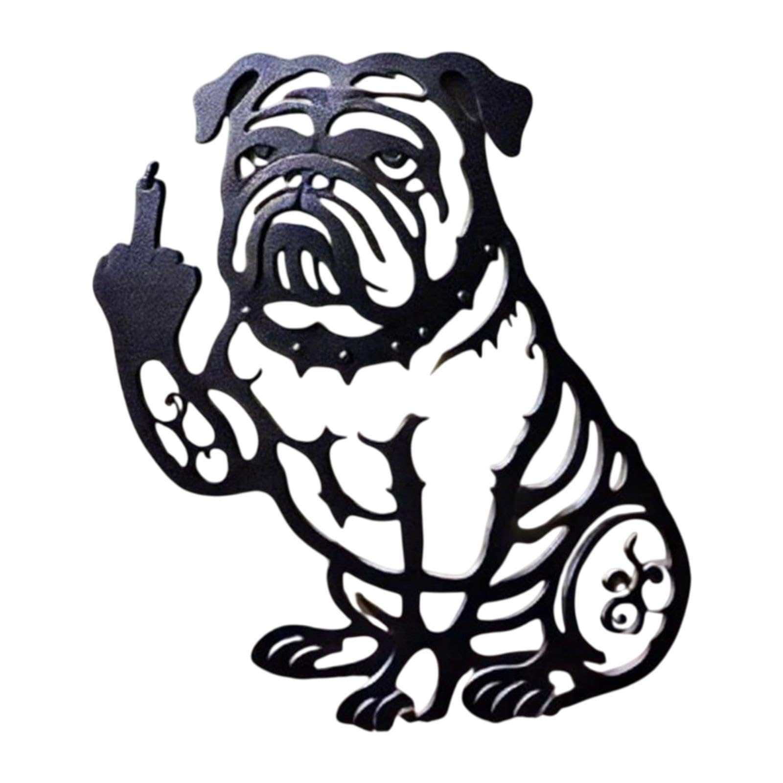 CALANDIS™ Dog Garden Decor Figurine Funny Puppy Garden Stake for Dog Lovers Lawn Patio Small | Statues & Lawn Ornaments | Garden D?©cor | Yard, Garden & Outdoor Living-image-38
