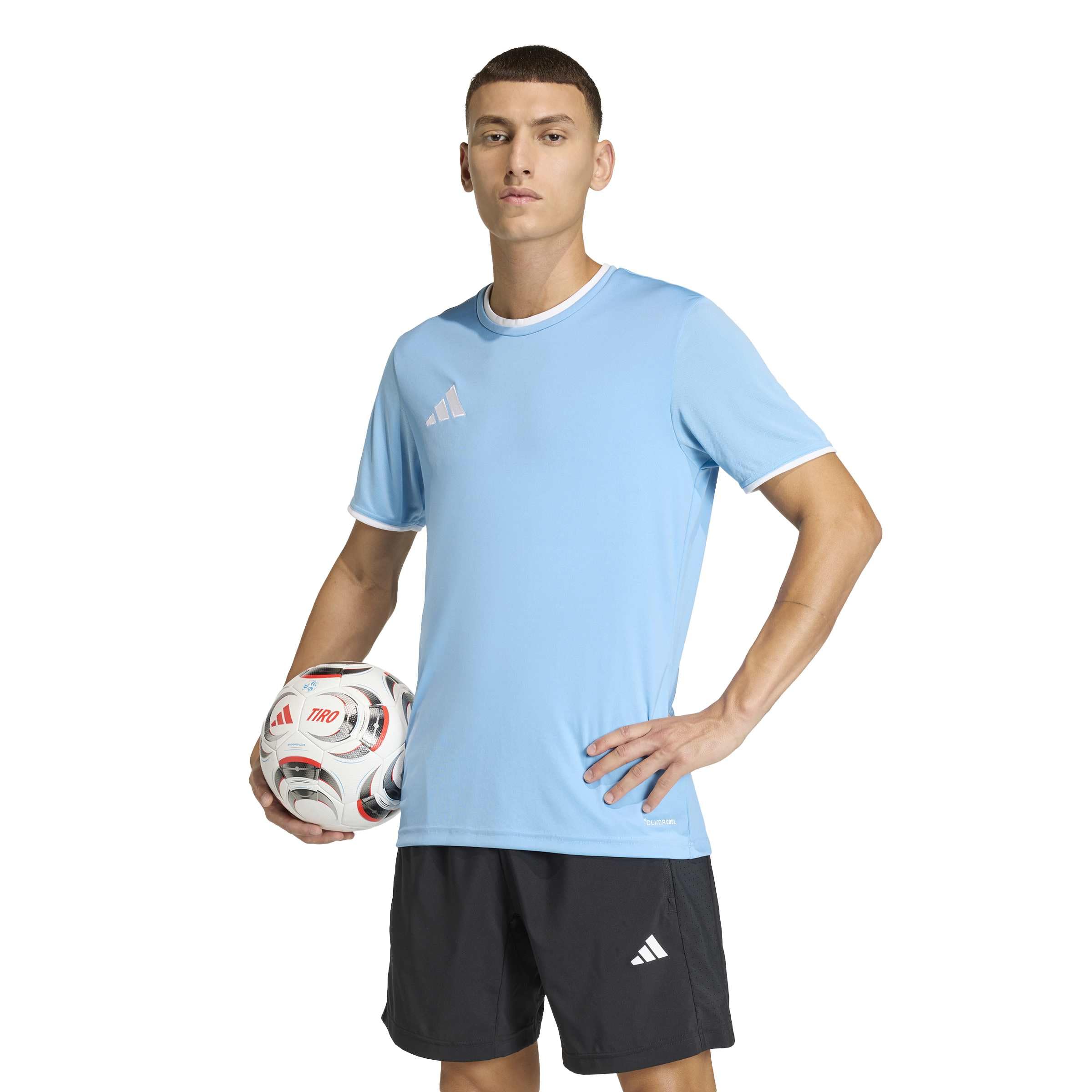 adidas Herren Entrada26 Jersey Shirt, Team Light Blue/White, XL
