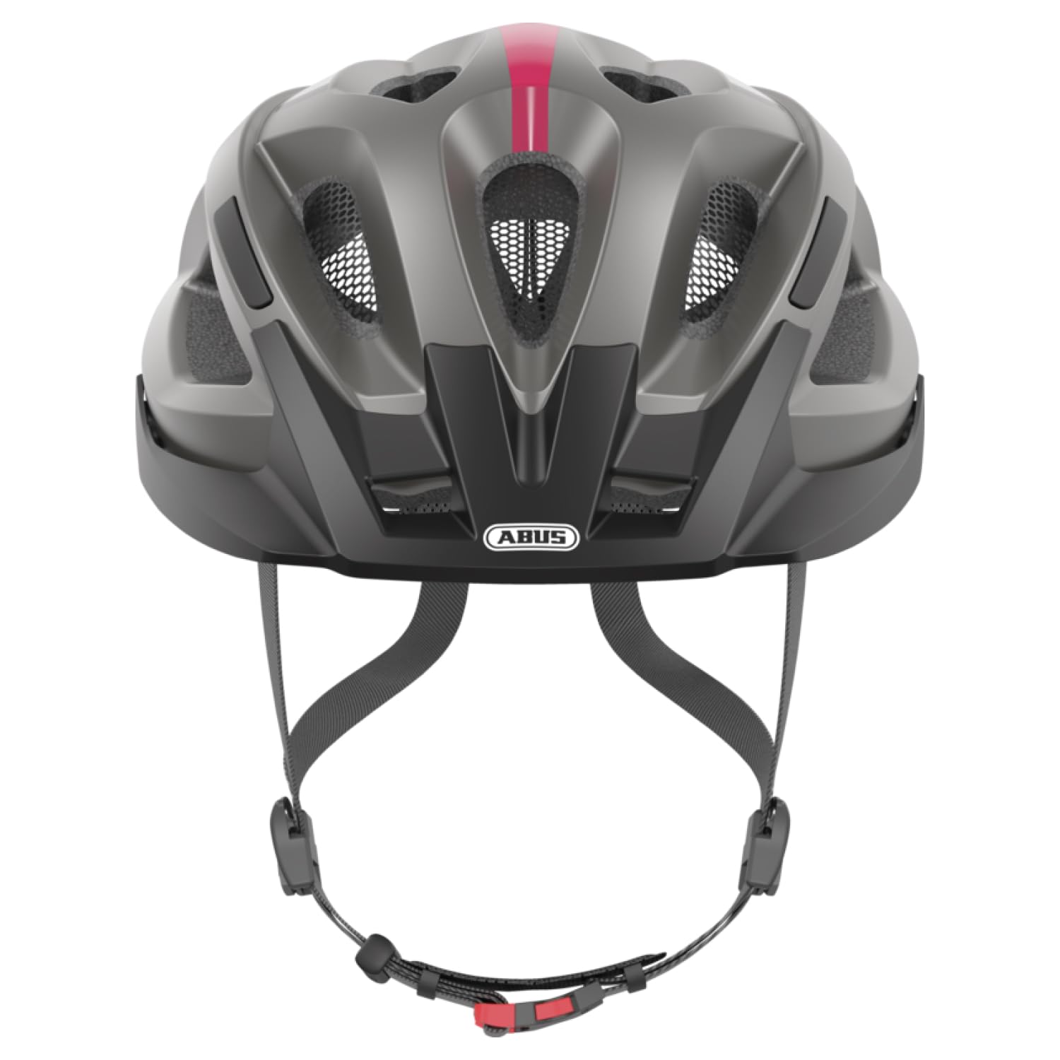 ABUS 81940 Fahrradhelm, Grau (Concrete grey), L (58-62 cm)