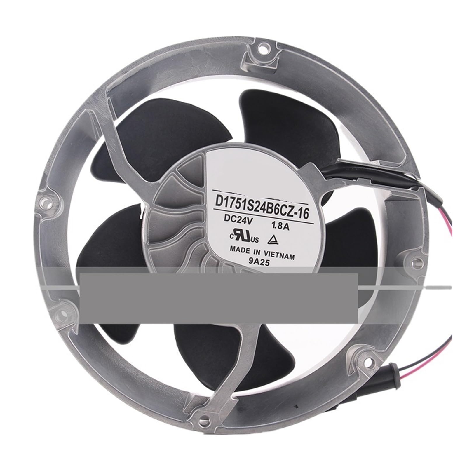 D1751S24B6CZ-16 24V DC 1.8A 43.2W 6950RPM Cooling Fan 17251 172x170*51mm