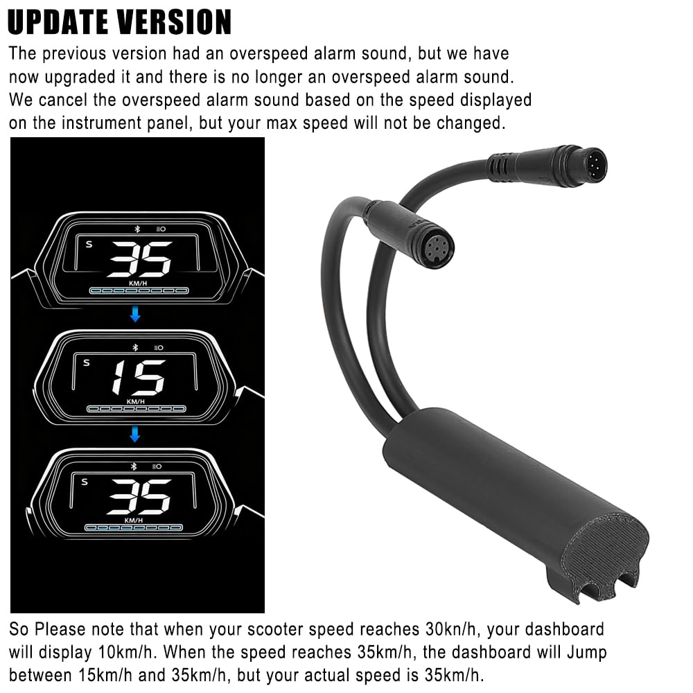 Customized Release Speed Limit Cable for Ninebot By Segway ZT3 PRO E Electric Scooter Max Speed 35km/h Unlocking Speed Cables