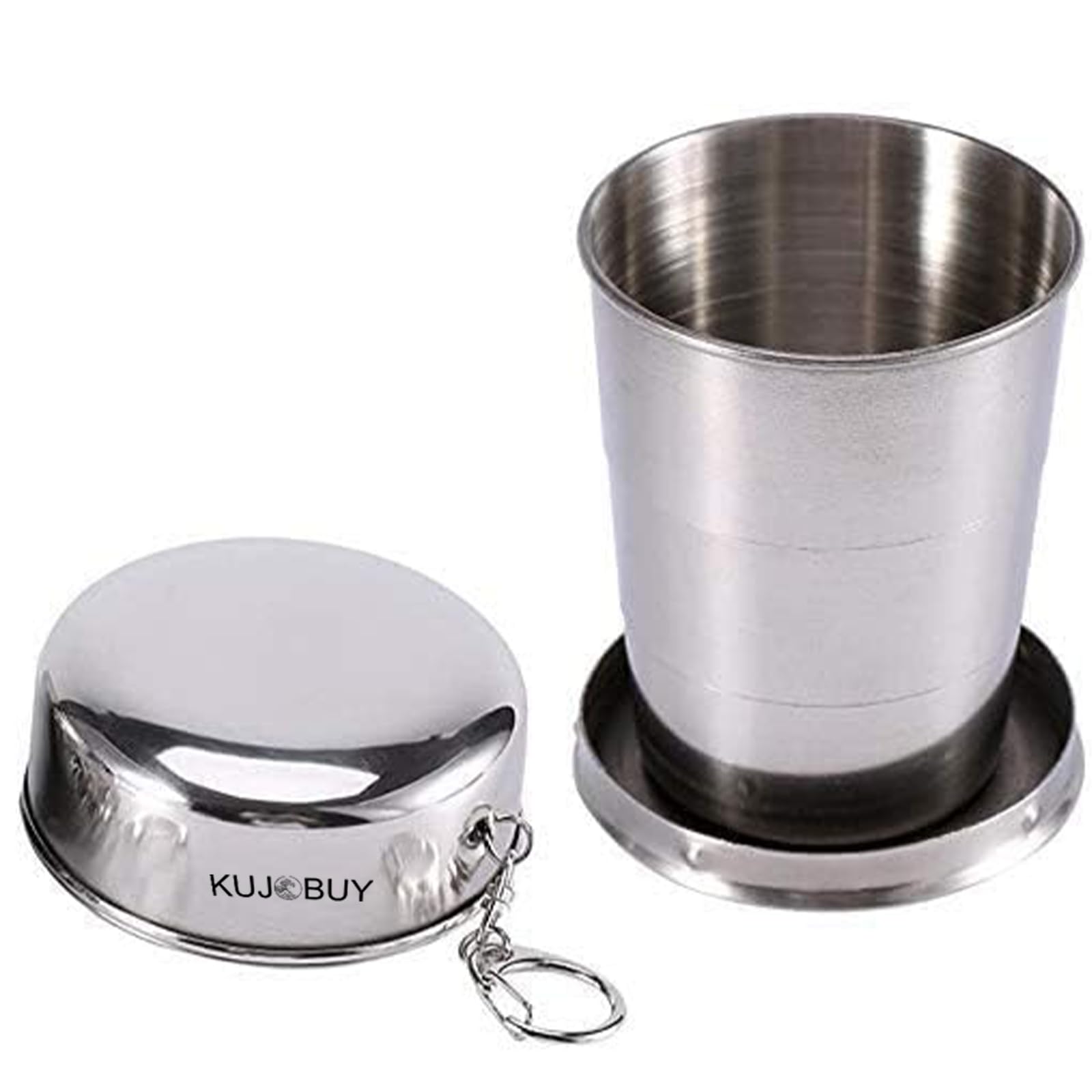 75ml Stainless Steel Portable Outdoor Travel Camping Folding Collapsible Cup | Desertcart QATAR 75ml Stainless Steel Portable Outdoor Travel Camping Folding Collapsible Cup | Desertcart QATAR
