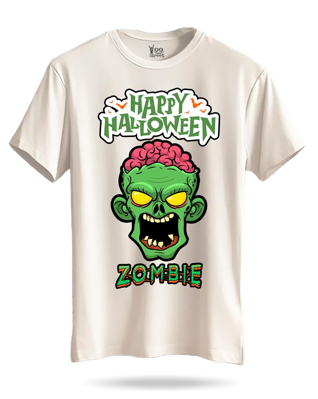 GenericHappy Halloween Zombie T-Shirt, Ghoulish Style, Spooky Season