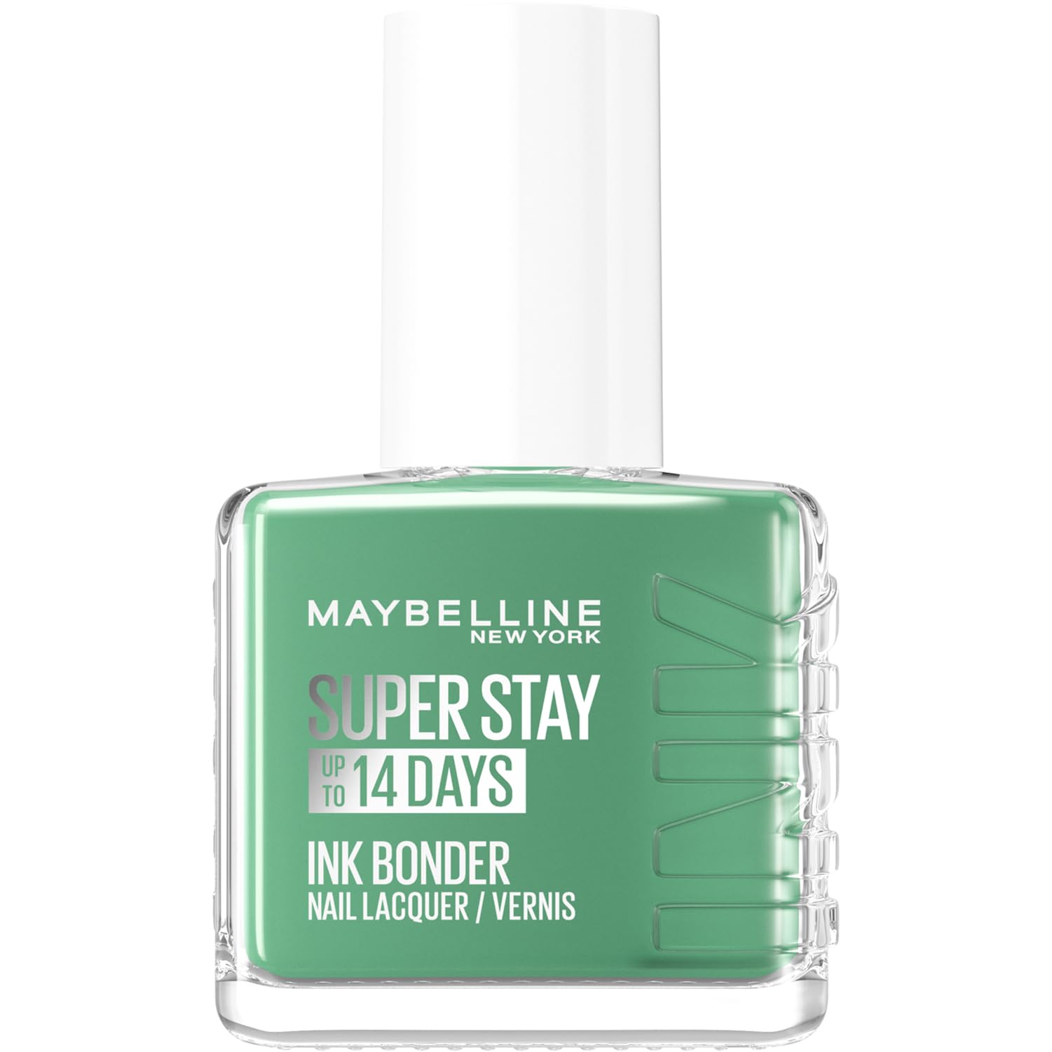 Maybelline New York Nail Polish, Super Stay Ink Bonder Nail Lacquer, Hard Gel-Like Colour, Chip-Resistant, Up to 14 Day Wear,Extreme Shine, Last Longer, Shade: 959 Sea Glass, 12ml